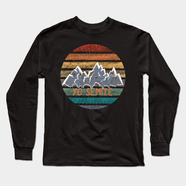Yo Semite Long Sleeve T-Shirt by CreativeJourney